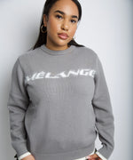 WEATHER GREY MÈLANGE CREW NECK